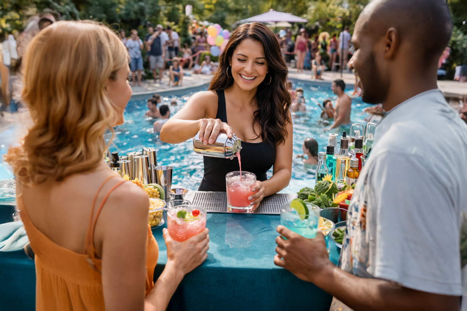 Valet team in formal attire